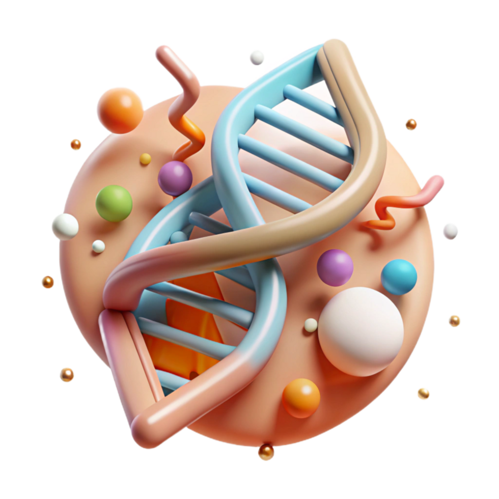 elegant modern Genetic Modification Icon Isolated on White original png