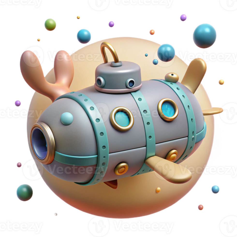 magnificent abstract Cutout Underwater Exploration Vehicle genuine png