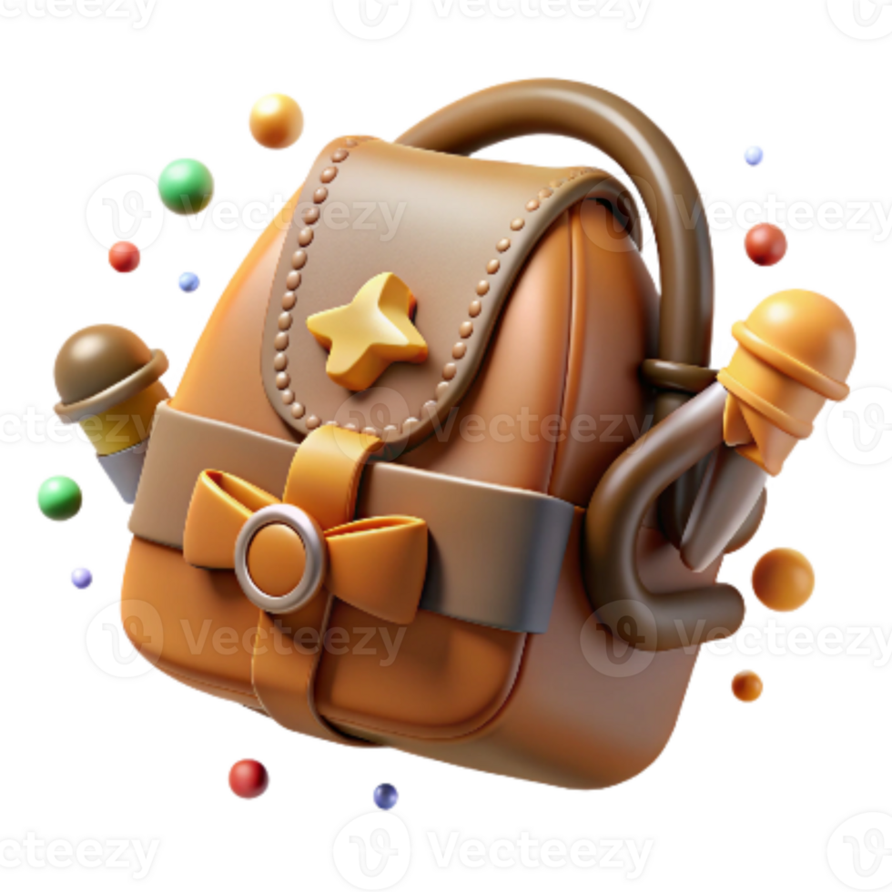 stunning vintage Fishing Gear Icon Brown Isolated on Transparent Background authentic png