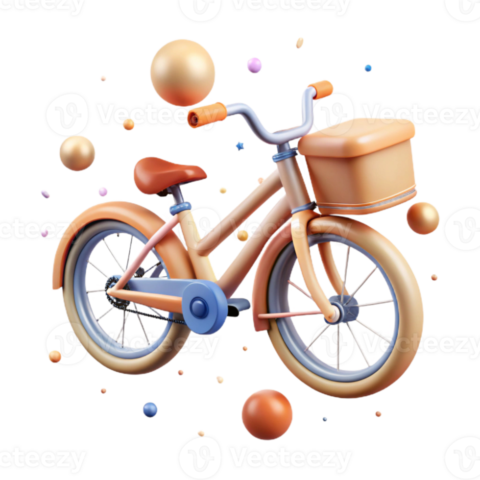serene modern Bicycle Icon Cutout Sustainable Transportation exclusive png