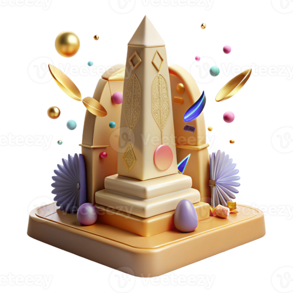 vibrant classic Egyptian Obelisk Hieroglyph Inscription Cutout exclusive png