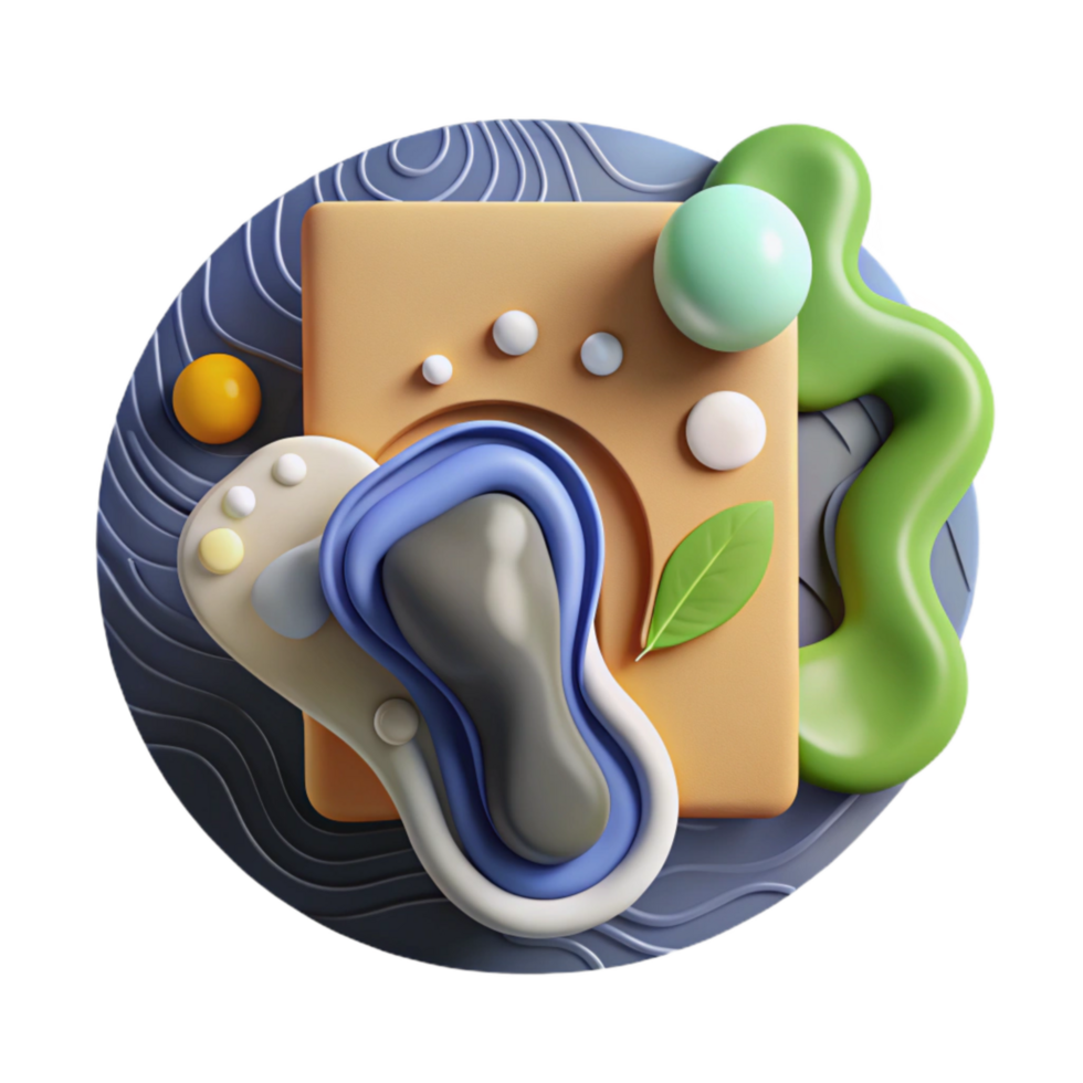stunning modern Carbon Footprint Graphic Isolated with Foot Icon authentic png