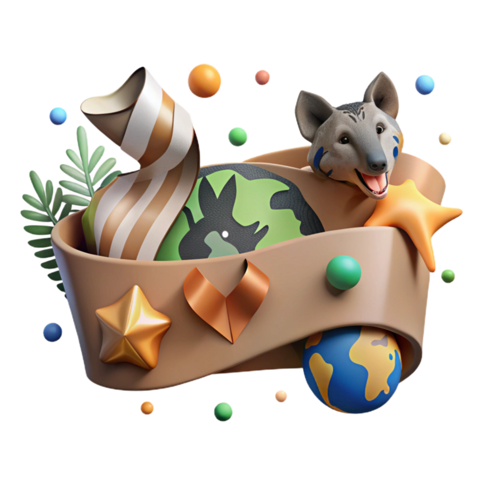 impressive modern Endangered Animal Conservation Efforts Banner Cutout png