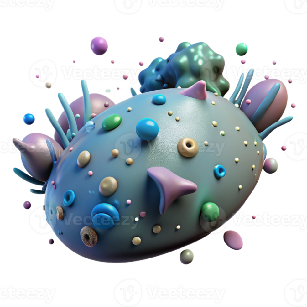 magnificent modern Dying Plankton Due to Ocean Acidification Isolated genuine png