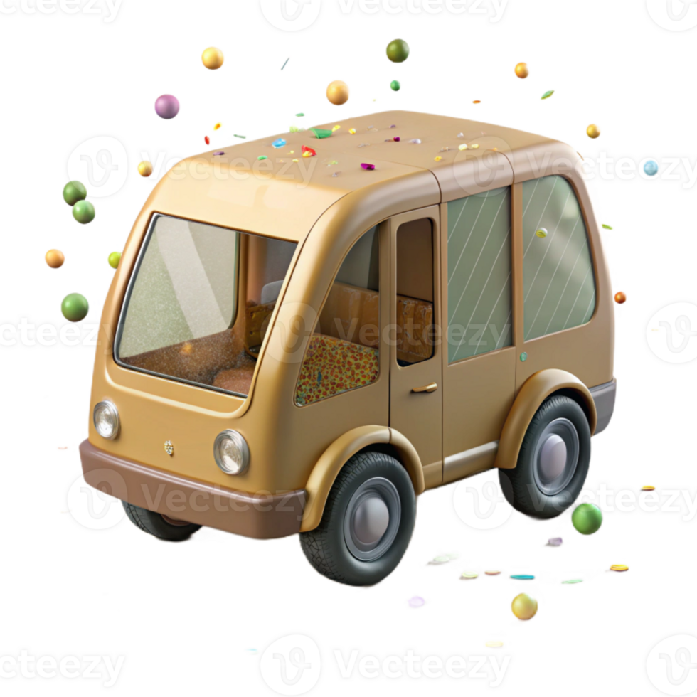 stunning abstract Eco Friendly Transportation Transparent Background Side View high resolution png