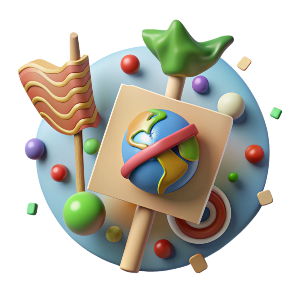 extraordinary traditional Climate Change Protest Sign with Earth Icon Transparent Background high quality png