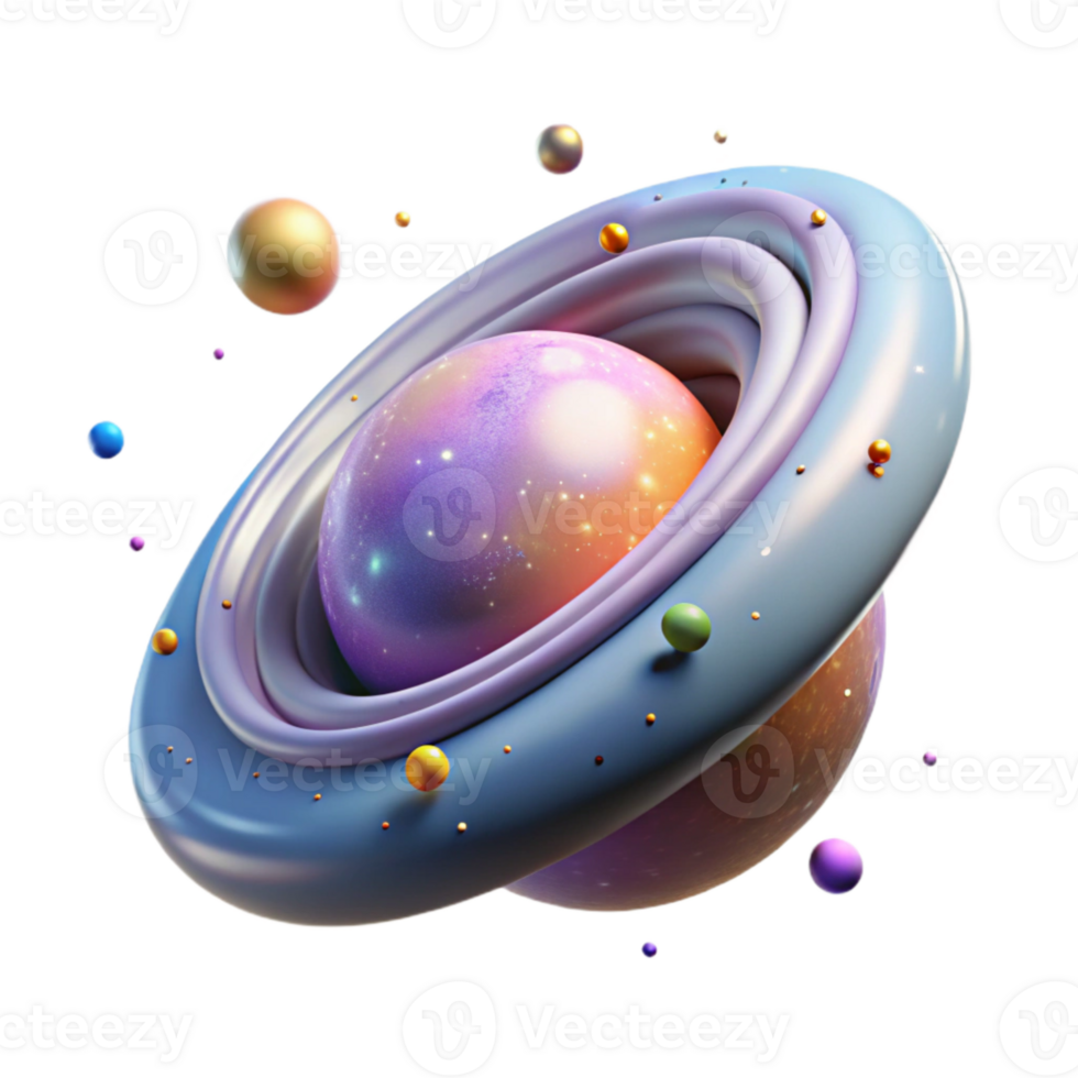 impressive classic Distant Quasar Isolated on Transparent Background authentic png