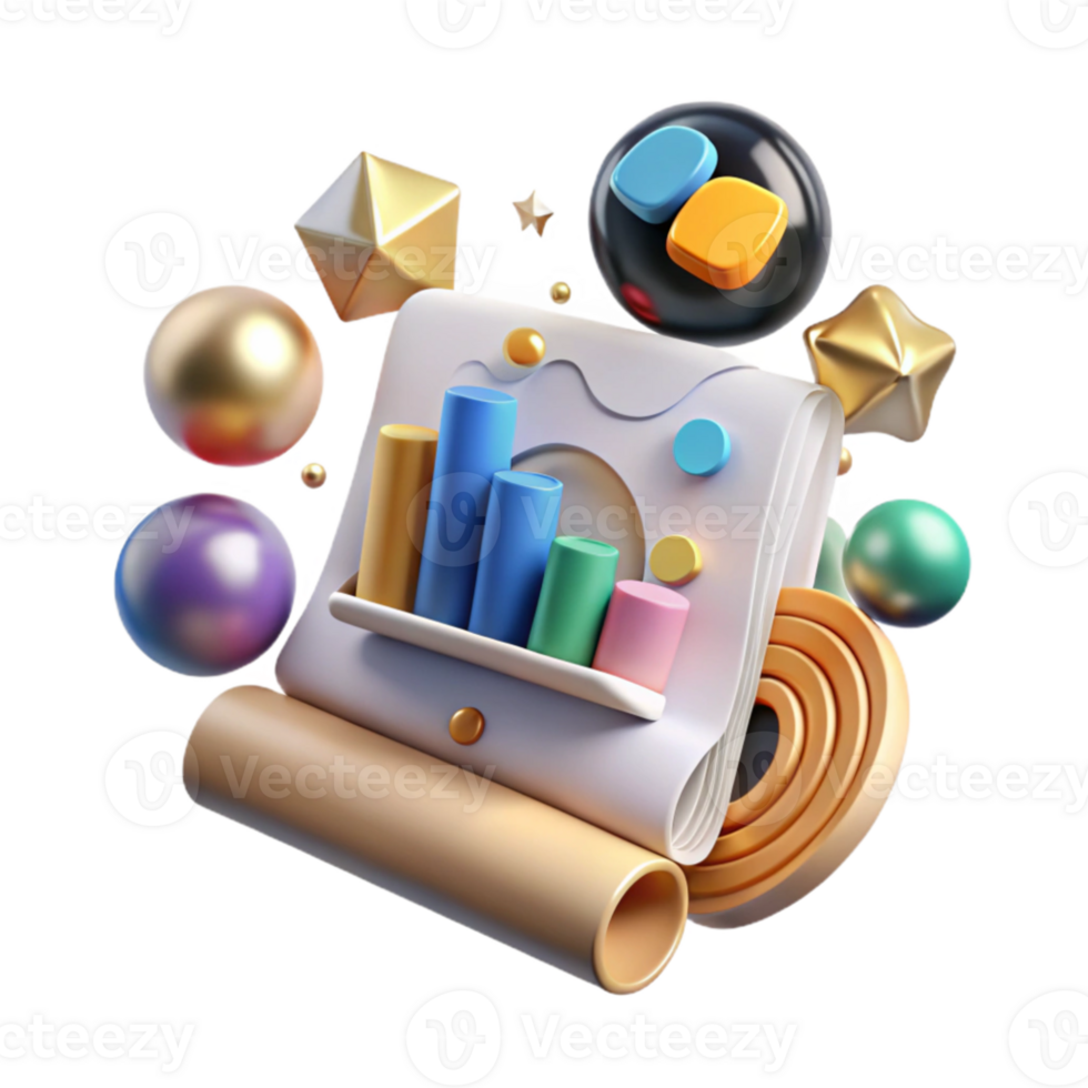 impressive contemporary Financial Data Perspective Visualization Cutout genuine png