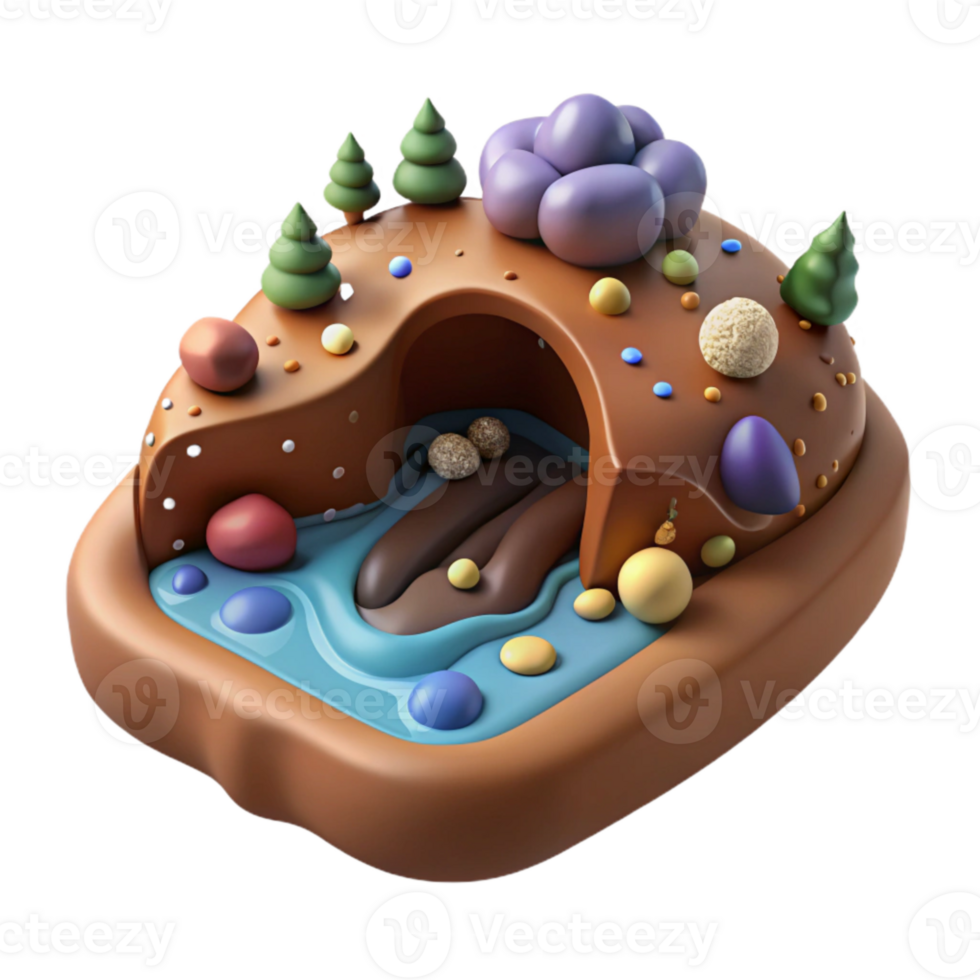 wonderful classic Beaver Dam Ecosystem Impact Side Angle Cutout detailed png