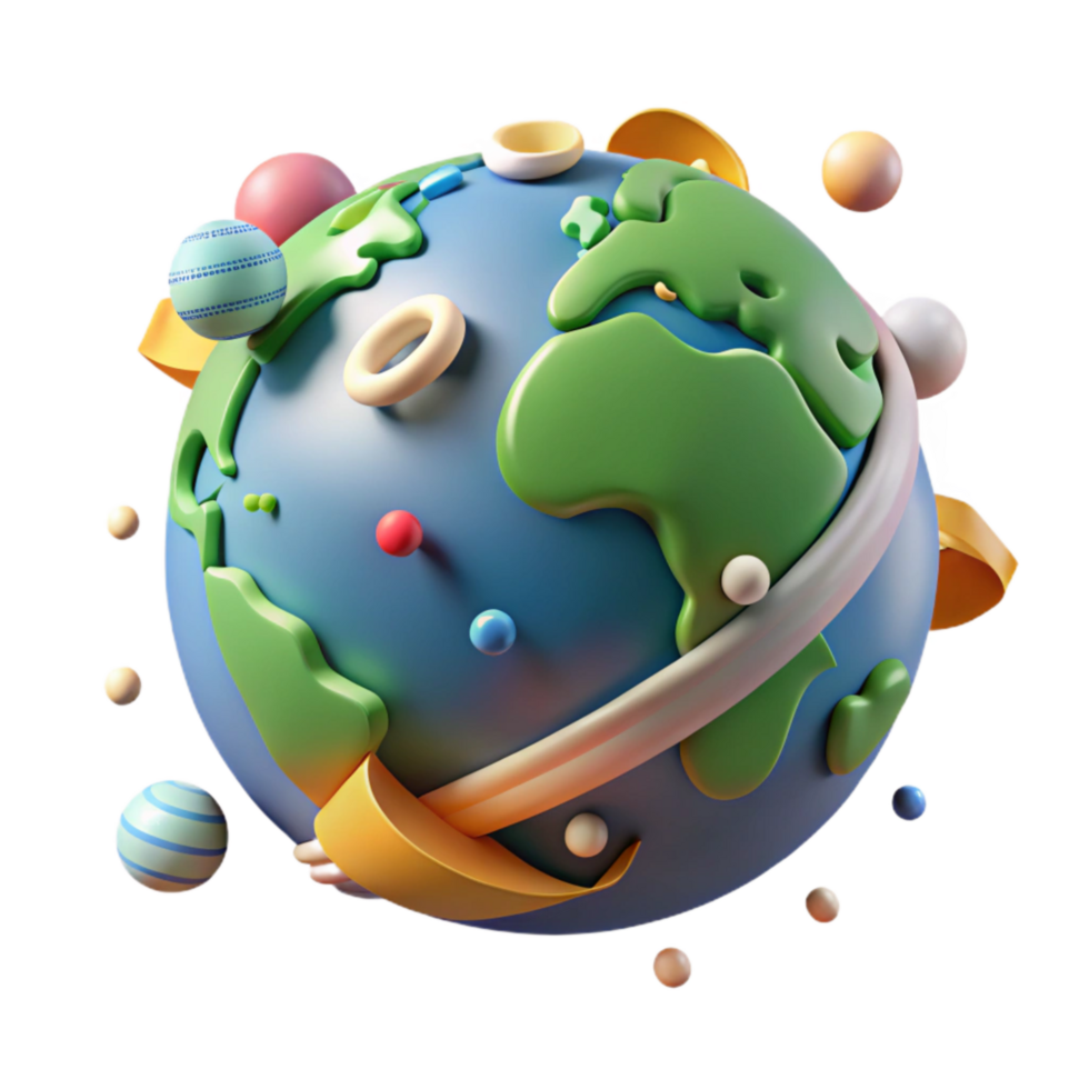 serene minimalist Climate Change Infographic Isolated with Data Charts authentic png