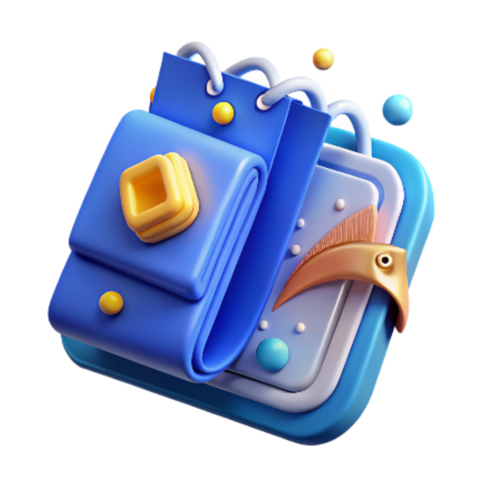 extraordinary rustic Fishing Regulations Icon Blue Isolated on Transparent Background high quality png
