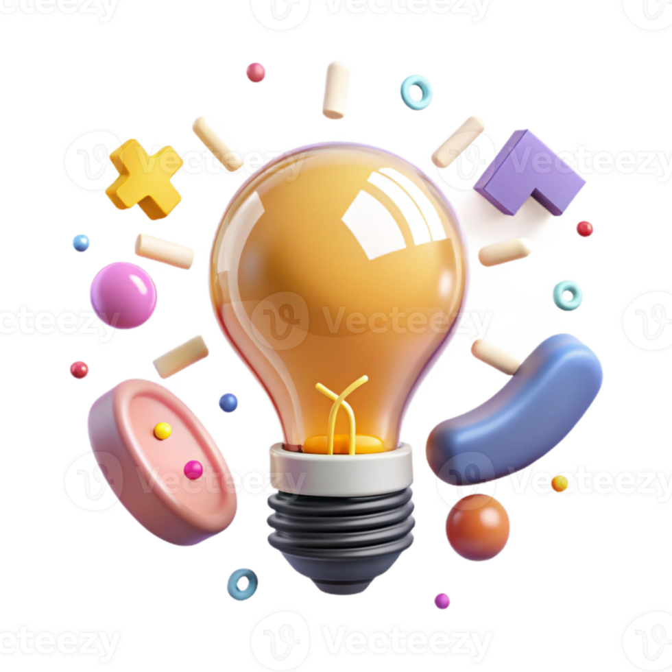 extraordinary classic Bright Idea Lightbulb Collaboration Symbol Transparent high quality png