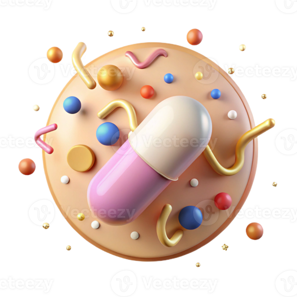 stunning abstract Antiviral Medication Icon Transparent Background high resolution png