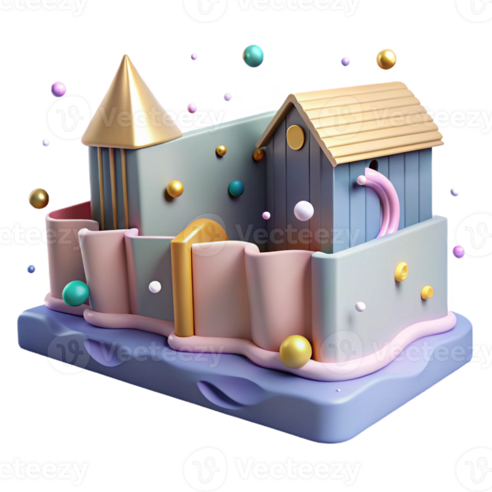 magnificent creative Flood Barrier Protecting Homes Angled View Cutout high resolution png