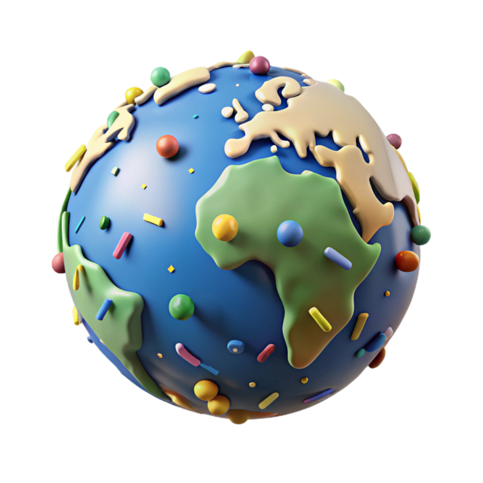 elegant traditional Classroom with Globe and Maps Cutout detailed png