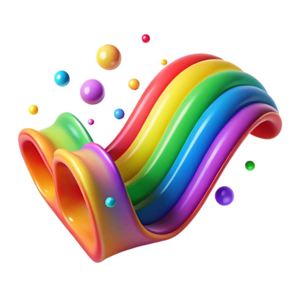dramatic creative Bright Color Spectrum Cutout Transparent Background original png