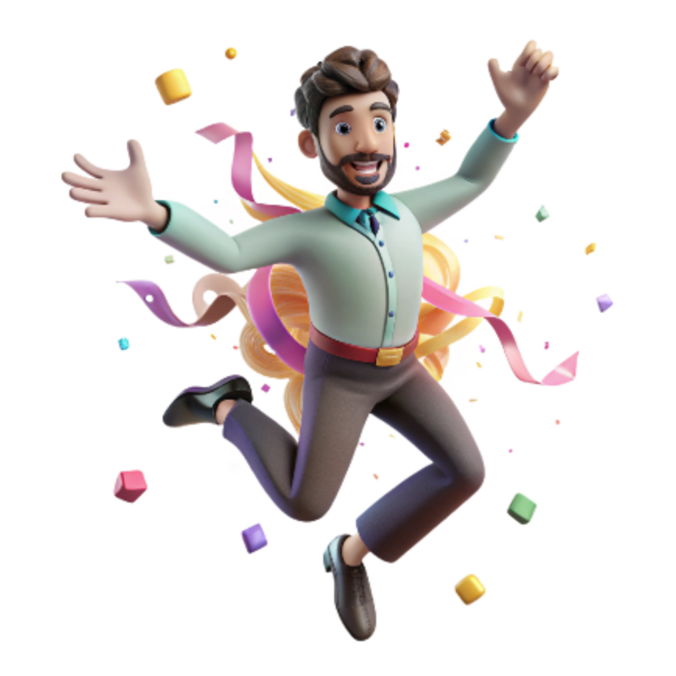 wonderful traditional Energetic Salsa Dancer Isolated with Motion Blur original png