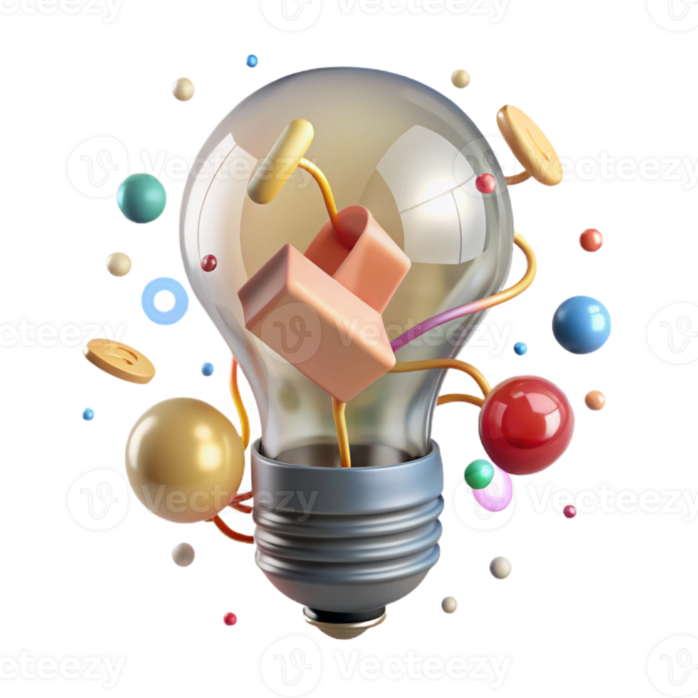 impressive contemporary Energy Efficient Lightbulb Front View Cutout high resolution png