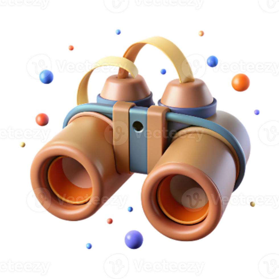 serene traditional Ai Enhanced Binoculars for Birdwatching Crisp Detail Cutout high quality png