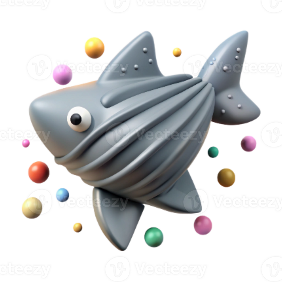 serene rustic Fish Fin Illustration Gray Isolated Element detailed png