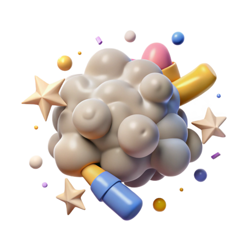 impressive creative Cartoon Explosion Effect with Smoke Transparent Background genuine png