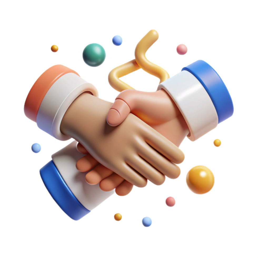 dramatic traditional Detailed View Teamwork Handshake Agreement Cutout Isolated exclusive png