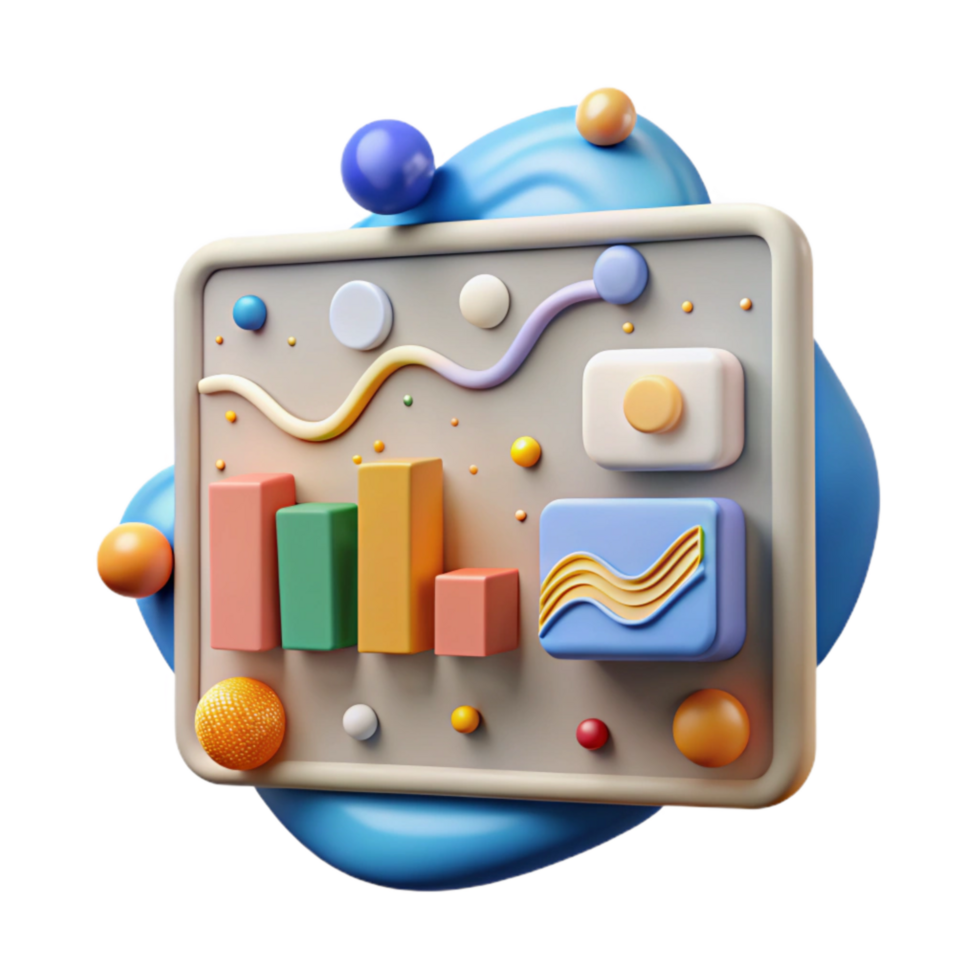 stunning abstract Environmental Data Presentation Chart Isolated professional png