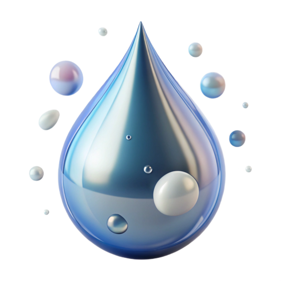 wonderful creative Clean Water Drop Close Up Transparent Element exclusive png