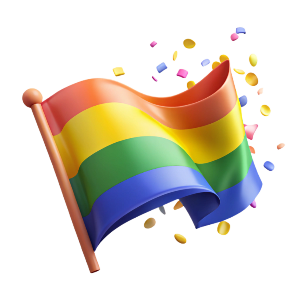 stunning creative Colorful National Flag Cutout with Vibrant Hues original png