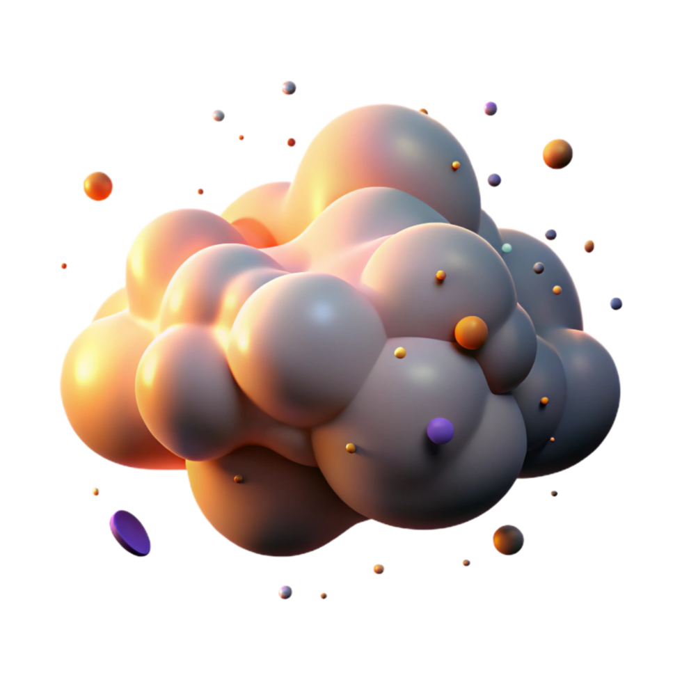 serene classic Dramatic Sunset Cloud Formation Transparent Background professional png