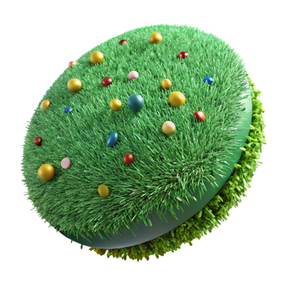 extraordinary minimalist Green Grass Texture Top View Isolated Element authentic png