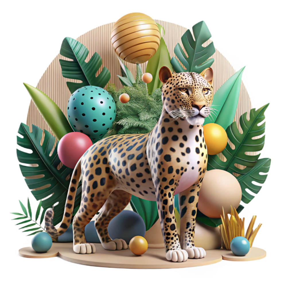 wonderful traditional Jaguar in Shrinking Rainforest Cutout exclusive png