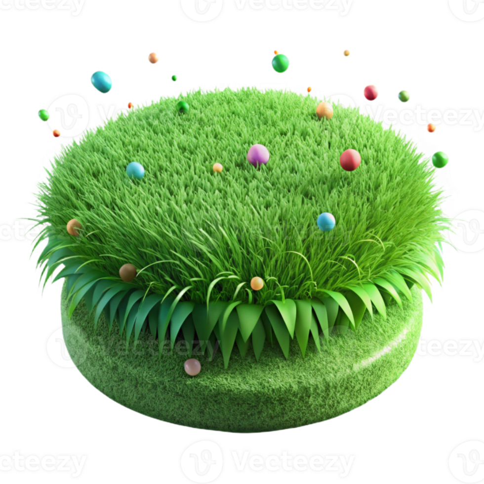 magnificent contemporary Green Grass Texture Cutout with Bright Green Hues authentic png