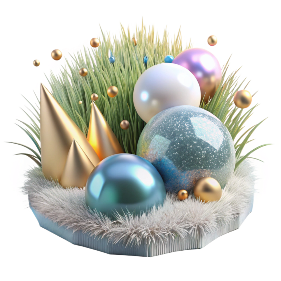 elegant classic Morning Frost on Grass Transparent Background high quality png