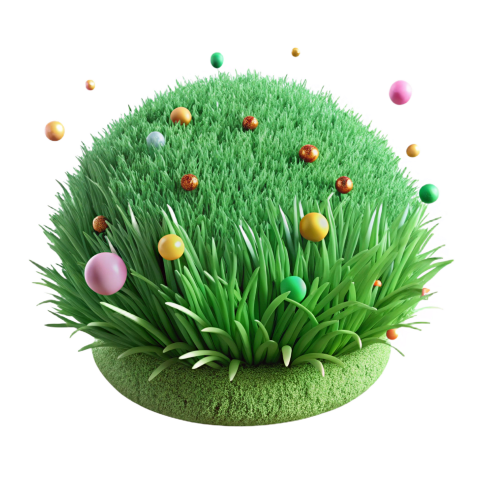vibrant rustic Green Grass Texture Close Up Isolated detailed png