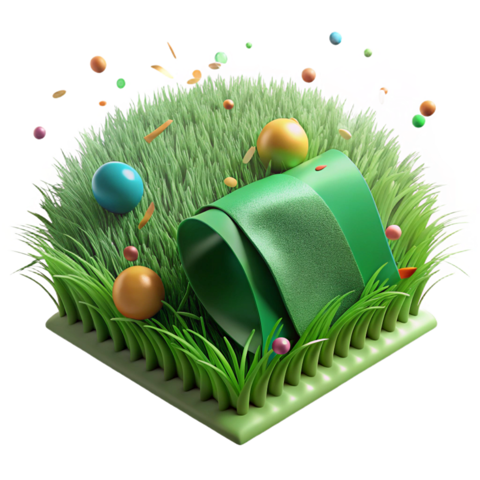 dramatic classic Green Grass Texture Close Up Isolated detailed png