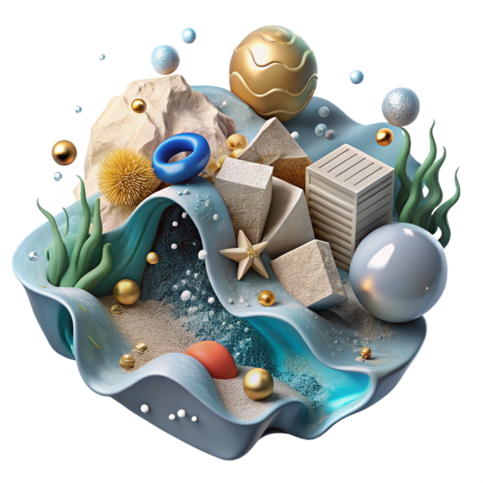 extraordinary contemporary Impact of Ocean Acidification on Marine Ecosystem Transparent Background high resolution png