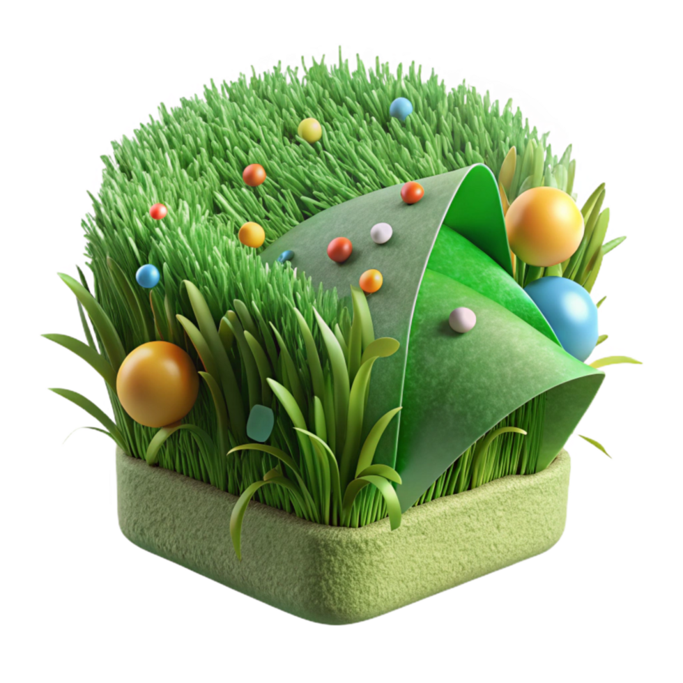 stunning vintage Green Grass Texture Close Up Isolated high resolution png