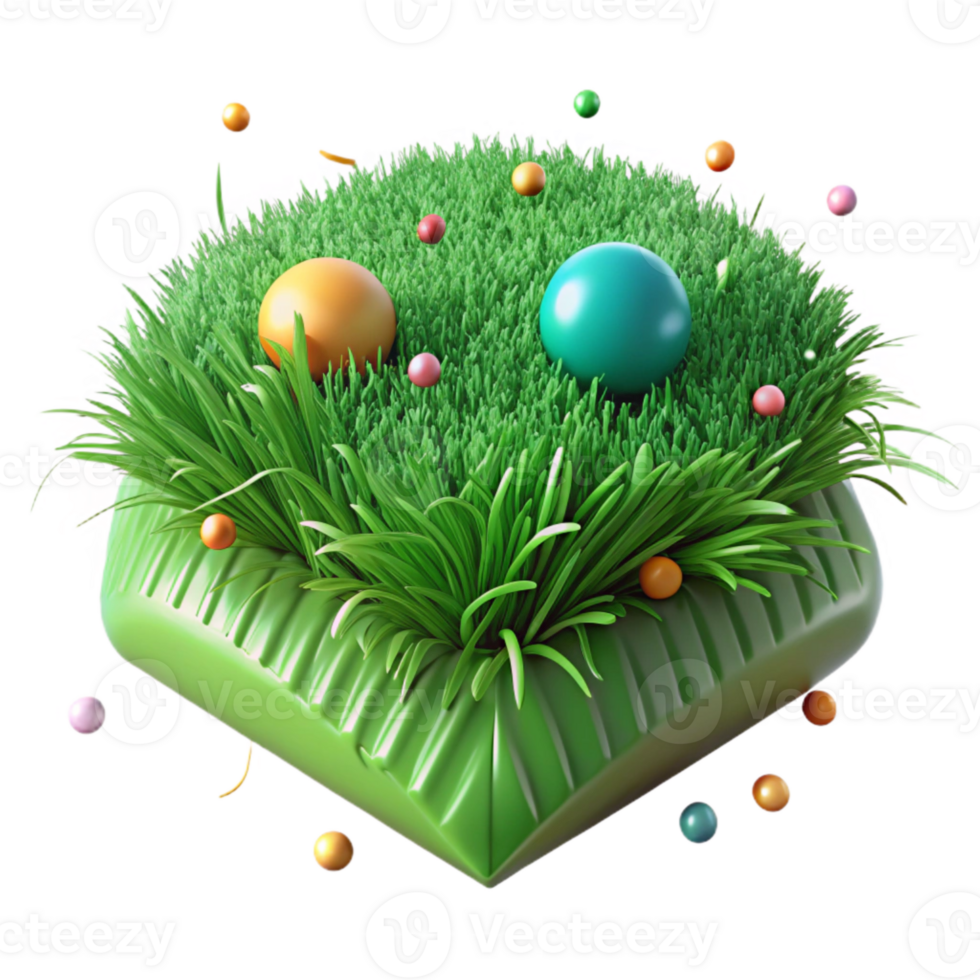 magnificent modern Green Grass Texture Close Up Isolated png