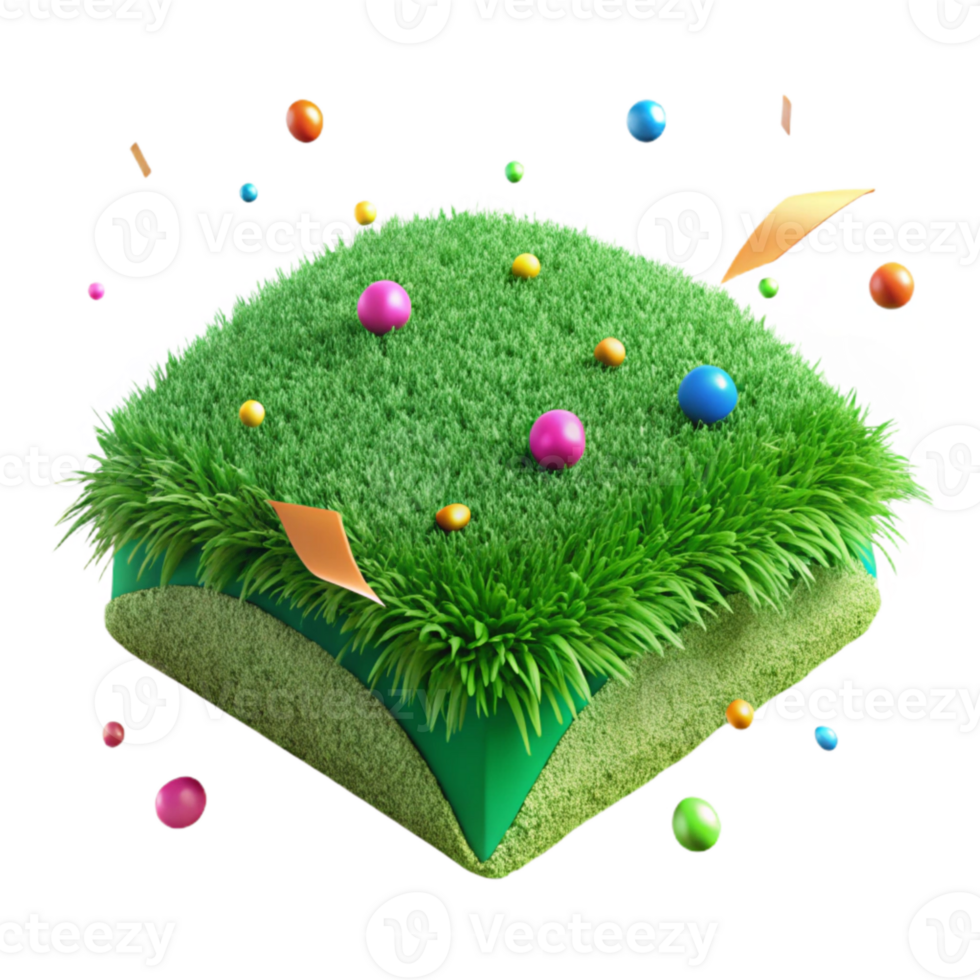 impressive abstract Green Grass Texture Cutout with Bright Green Hues original png
