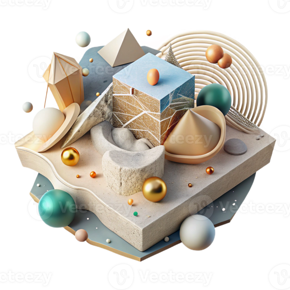 stunning vintage Habitat Fragmentation Diagram Cutout Broken Lines png