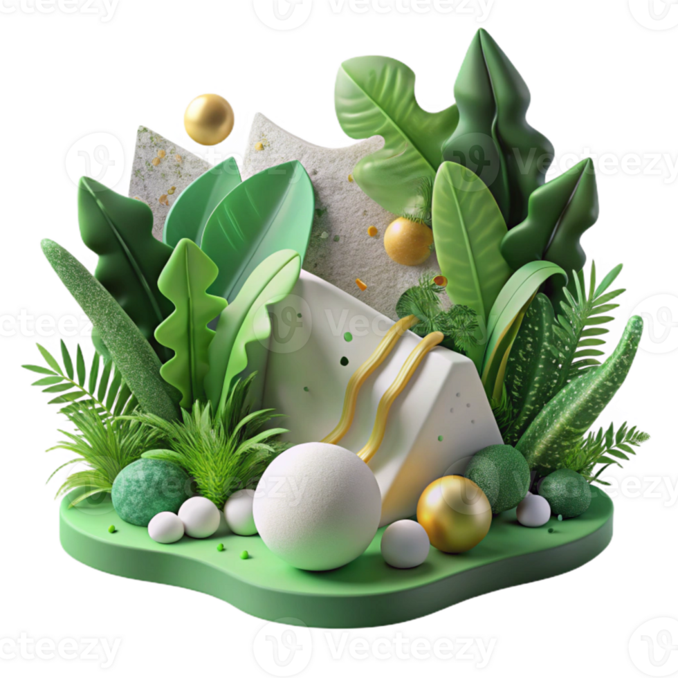 stunning artistic Nature Preserve Lush Greenery Transparent Cutout high resolution png