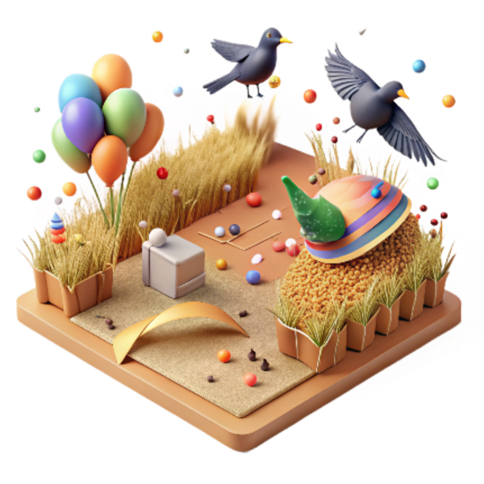 stunning minimalist Reduced Tillage and Wildlife Habitat Cutout Field with Birds png
