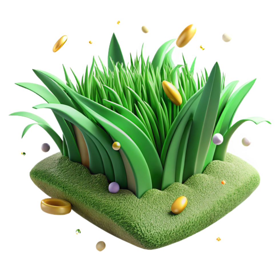 impressive creative Green Grass Blades Close Up Texture Cutout high quality png