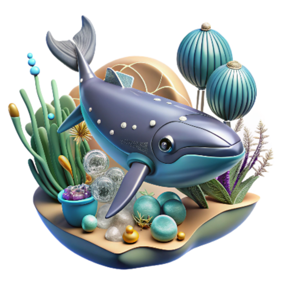 magnificent classic Machine Learning Identifying Whale Song Underwater Scene Transparent Background genuine png