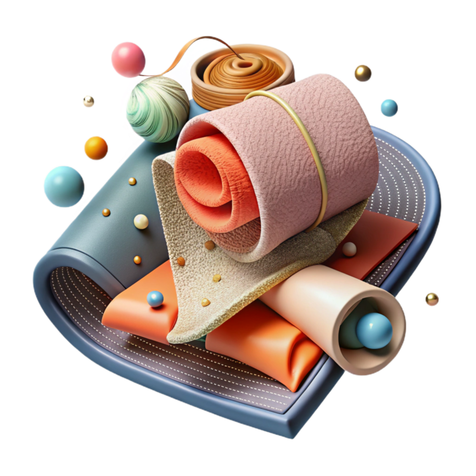 serene rustic Product Design Perspective Rendering Cutout high quality png