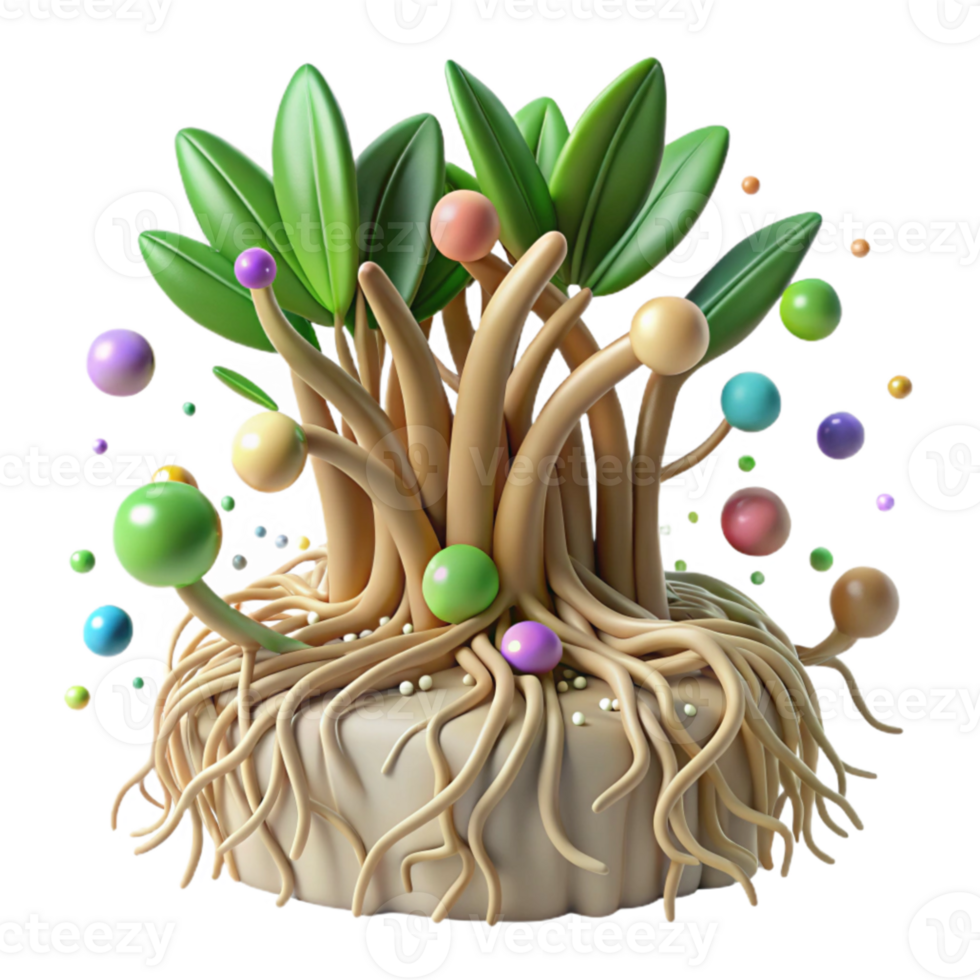 stunning vintage Mangrove Roots and Seagrass Transparent Background high resolution png