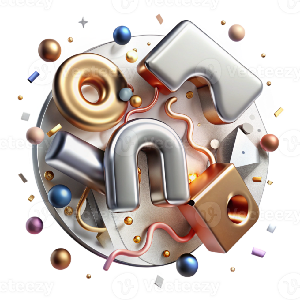 wonderful creative Metal Stencil with Alphabet Letters Cutout png