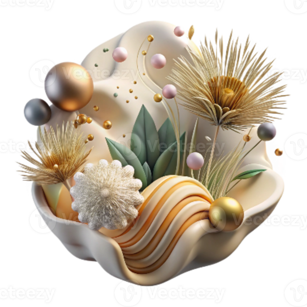 stunning classic Grassland Wildflower Isolated Element high resolution png