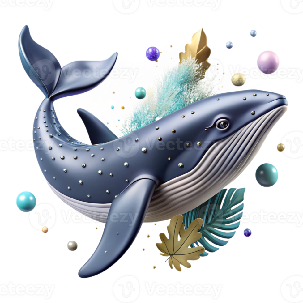 dramatic artistic Humpback Whale Migration Silhouette Isolated Element high resolution png
